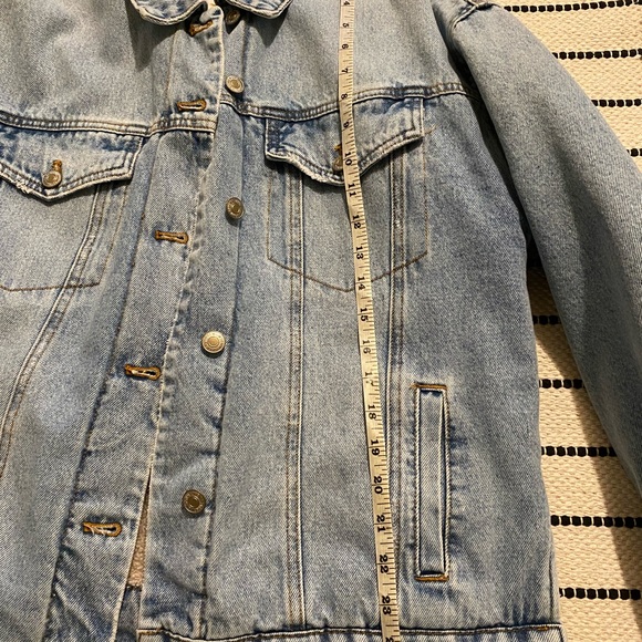 Oversized Sherpa denim jacket - Picture 5 of 5